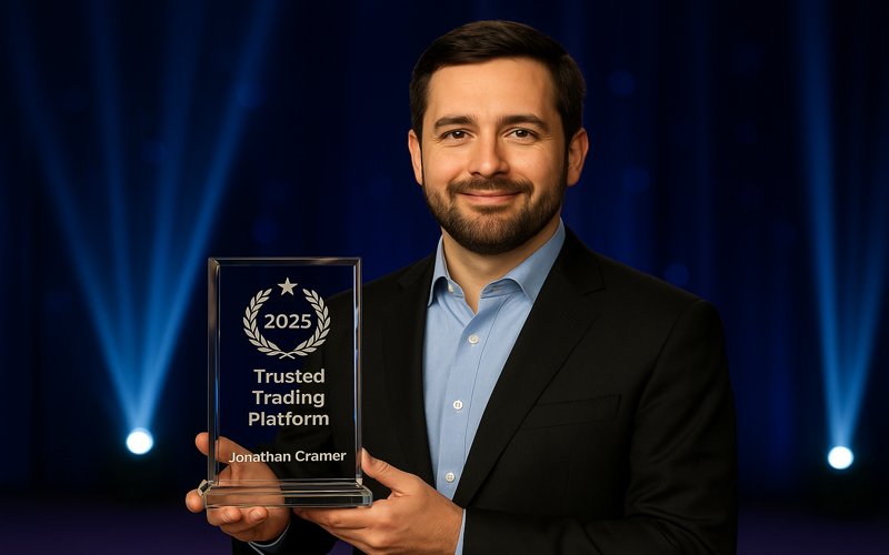 Jonathan Cramer Wins Prestigious Award for 2025 Trusted Trading Platform
